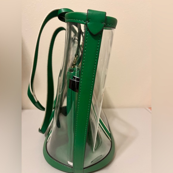 Kate Spade Emerald Green Clear Tote - Picture 7 of 8